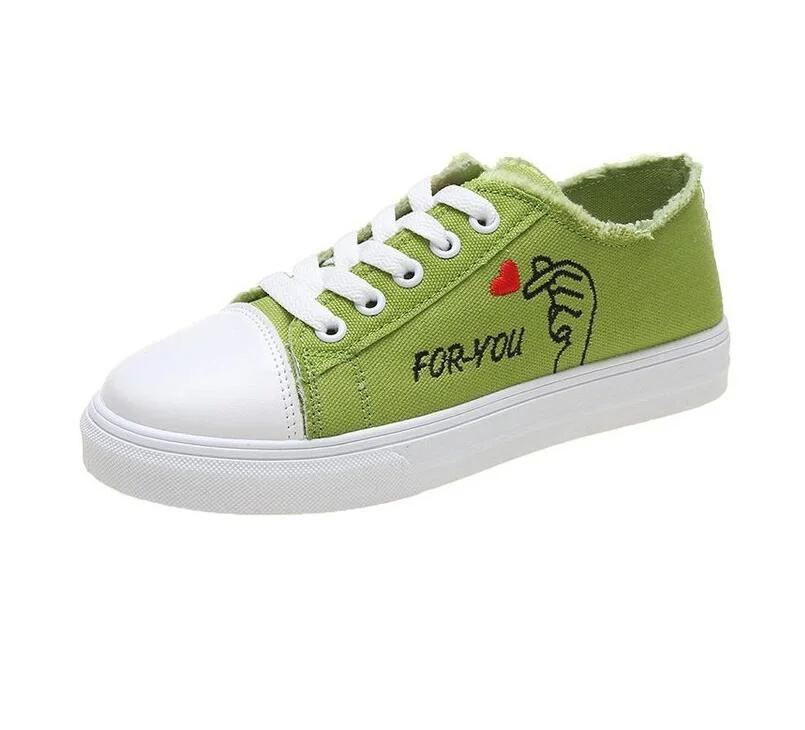 2020 New Spring Tenis Feminino Lace-up White Shoes Woman PU Leather Solid Color Female Shoes Casual Women Shoes Sneakers