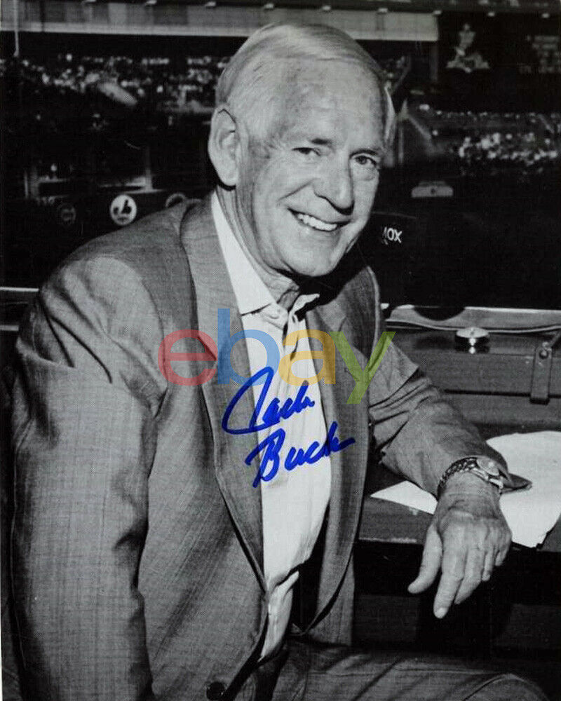 JACK BUCK Autographed 8x10 Signed Photo Poster painting Reprint