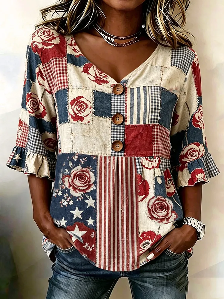 Women's 250th Anniversary Faux Lace Shirt 