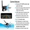 Car Visual Camera LED HD Mirror Vehicle Camera Waterproof Reverse Camera for Car