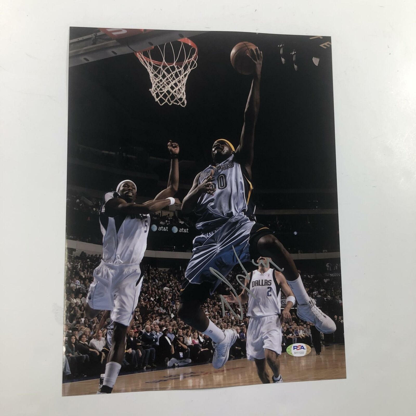 Zach Randolph Signed 11x14 Photo Poster painting PSA/DNA Memphis Grizzlies Autographed Kings