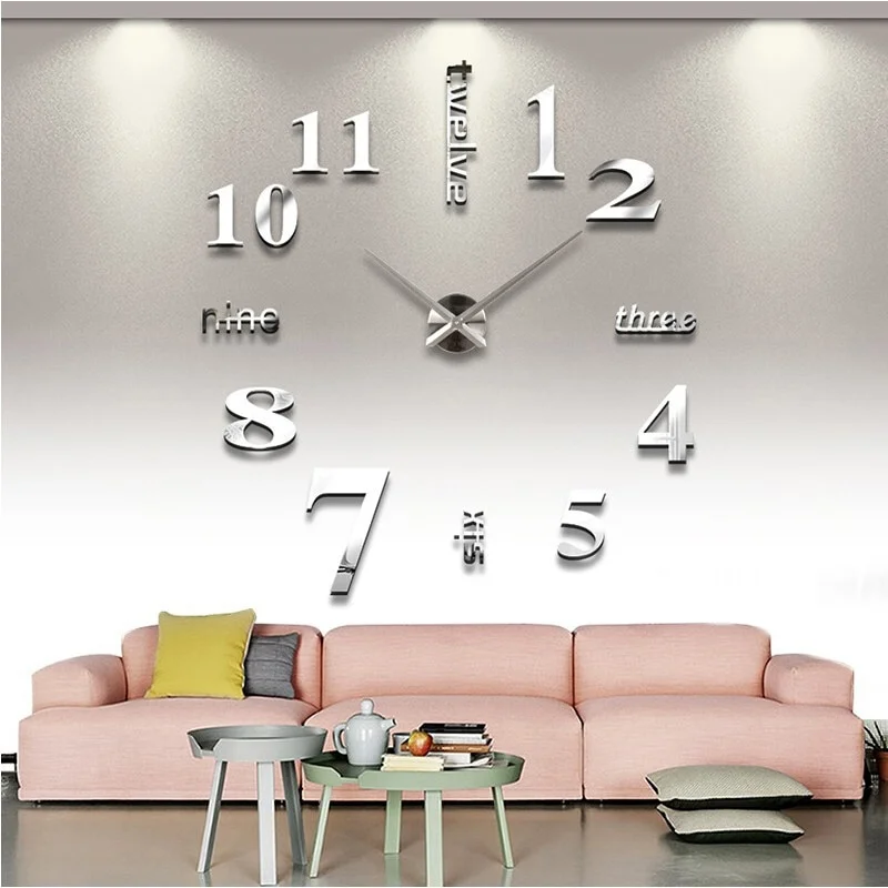 3d real big wall clock