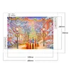 >SALE<Christmas Street DIY Diamond Painting Partial Special Shaped Drill Decor (PA157)