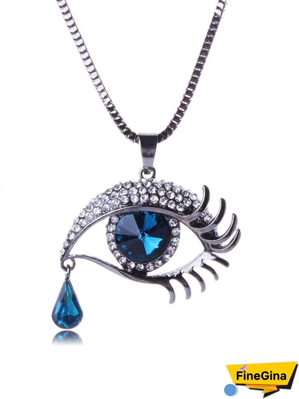 Angel Tear Long Necklace