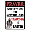 (Multi Style)Warning - Vintage Metal Signs - 30*40cm - Warning