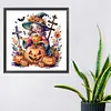 Halloween Pumpkin Girl-Paint by Numbers Acrylic Painting 40*40CM
