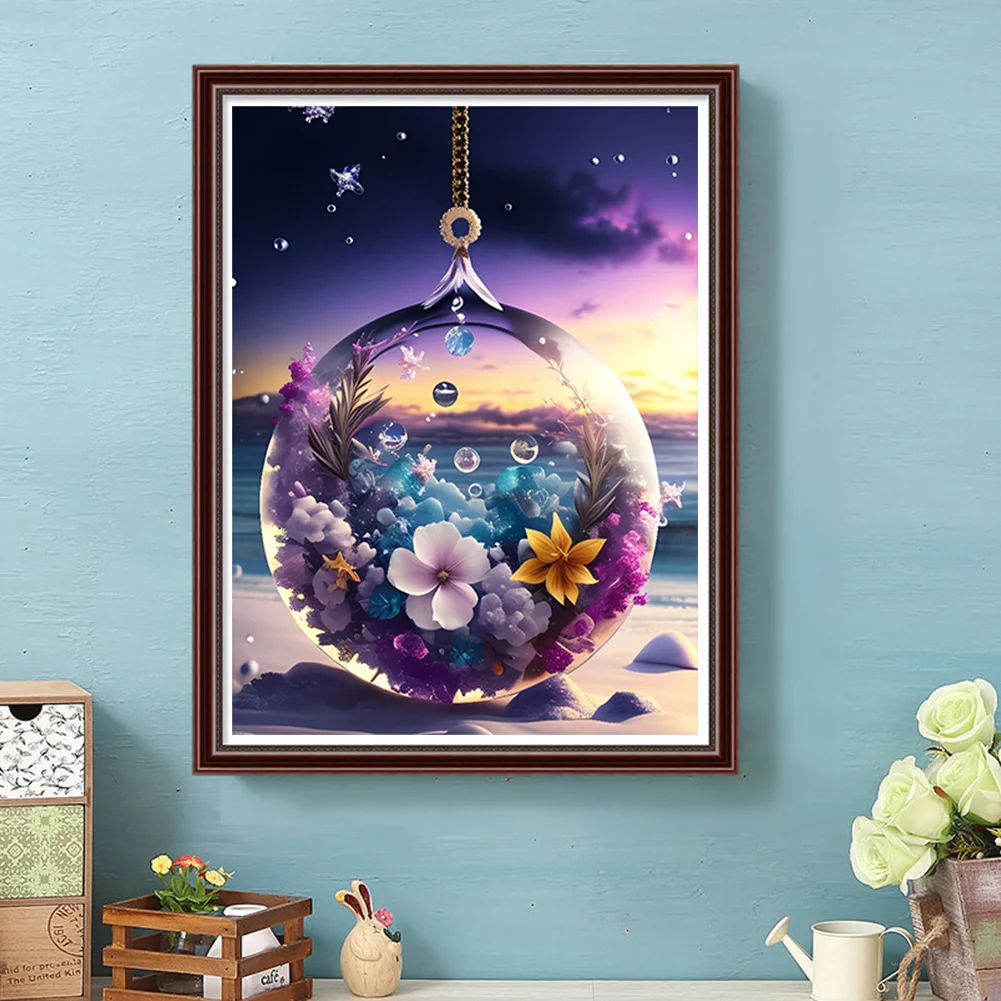 Diamond Painting - Full Round Drill - Flower Beach(30*40cm)