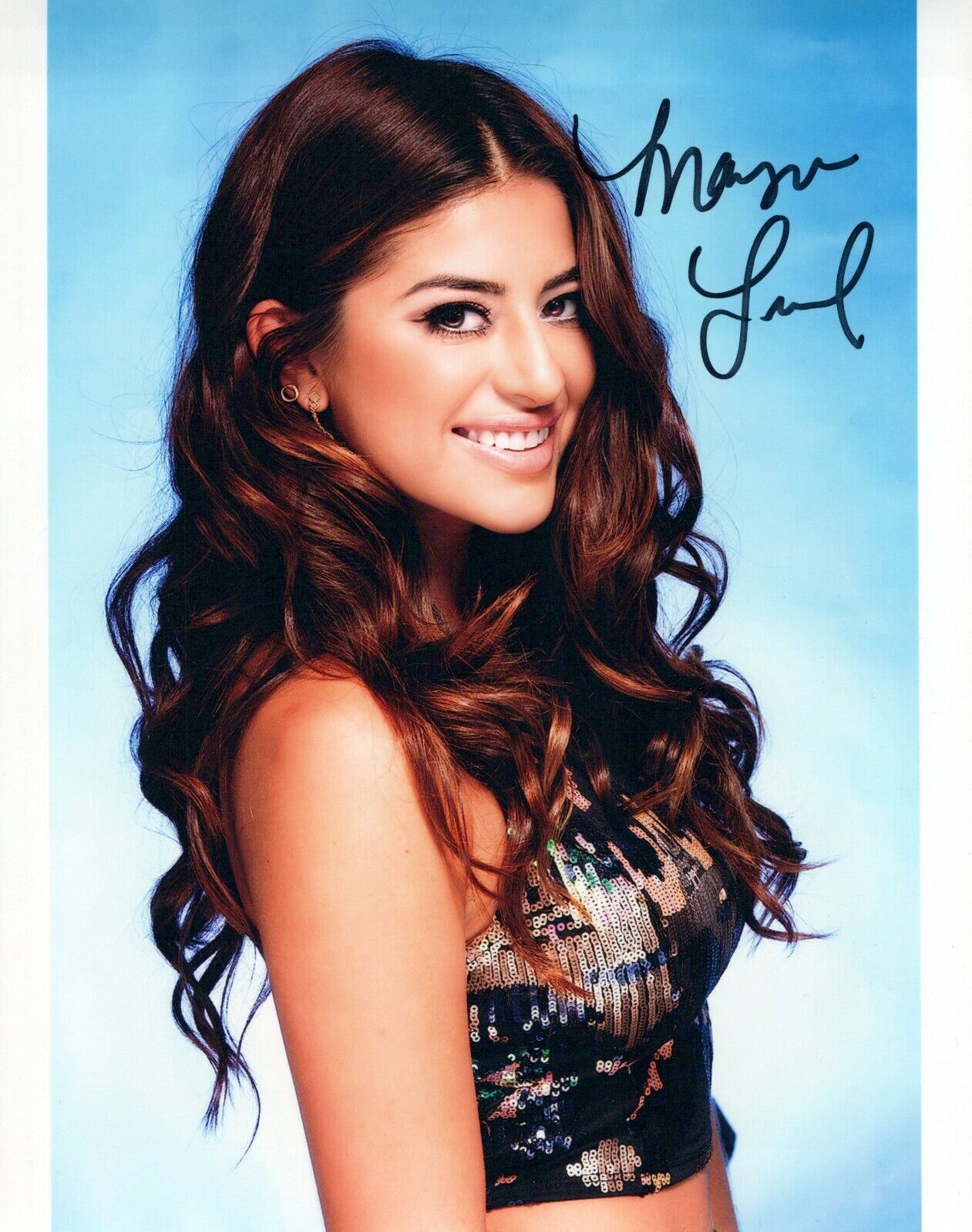 Mayra Leal glamour shot autographed Photo Poster painting signed 8x10 #31