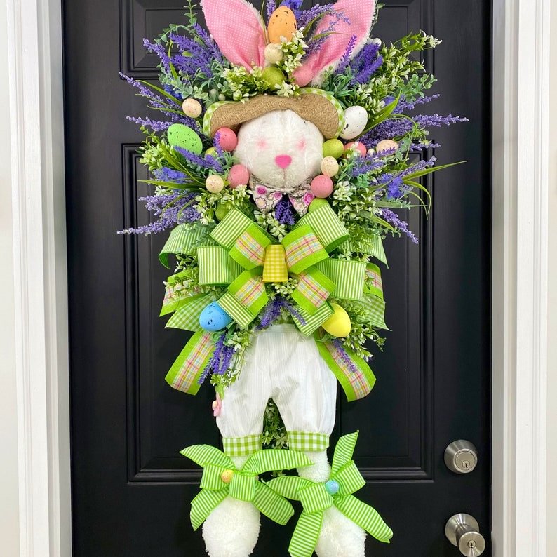 🐰Bunny Easter Wreaths for Front Door