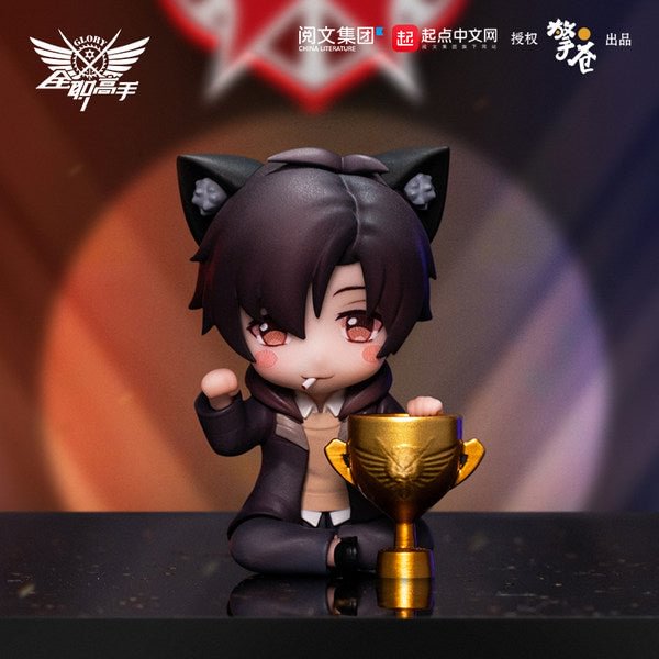 The King's Avatar anime Qing Cang Cat ear series Q version figure