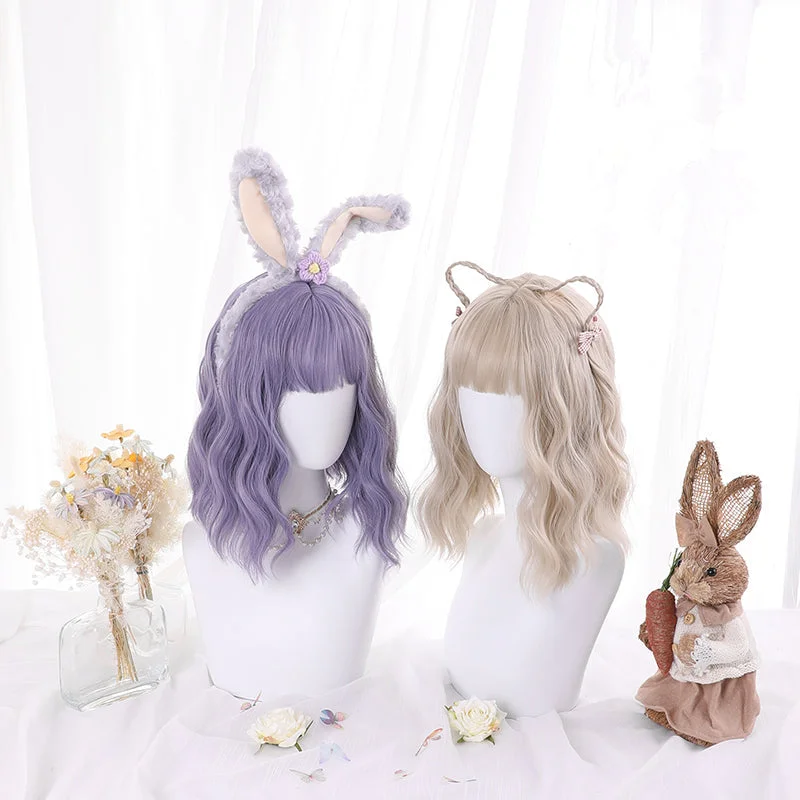 Kawaii Lolita Purple/Milk Coffee Wig SP18858