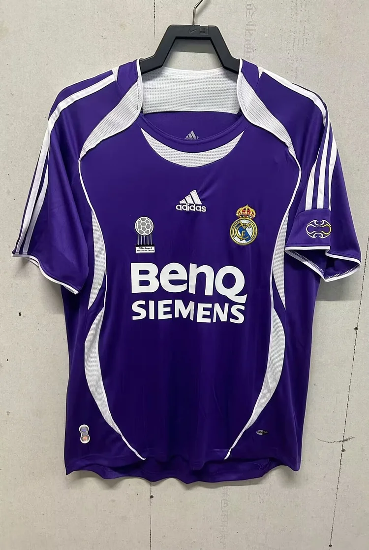 2006/2007 Real Madrid away jersey 1:1 Thai quality