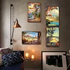 4PCS Hawaiian Style - Metal Tin Signs Set(8*12Inch/12*16Inch)