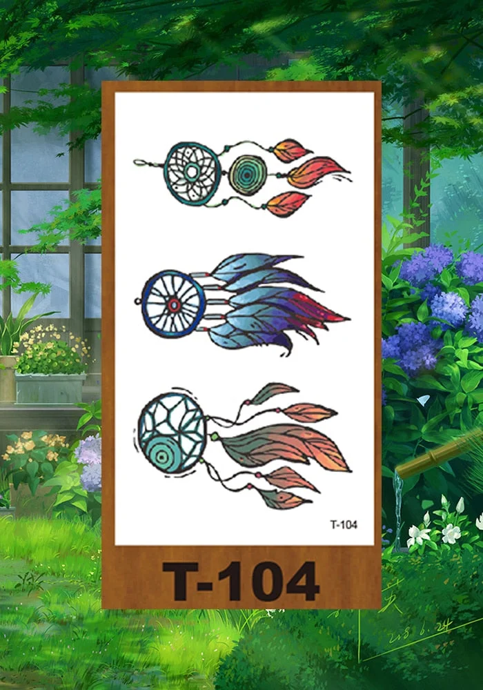 Drop Shipping Small Temporary Tattoo Sticker Small Pattern Rose Flower Owl Swallow Girl Kid Arm Abdomen Neck Ankles Art Tatoo