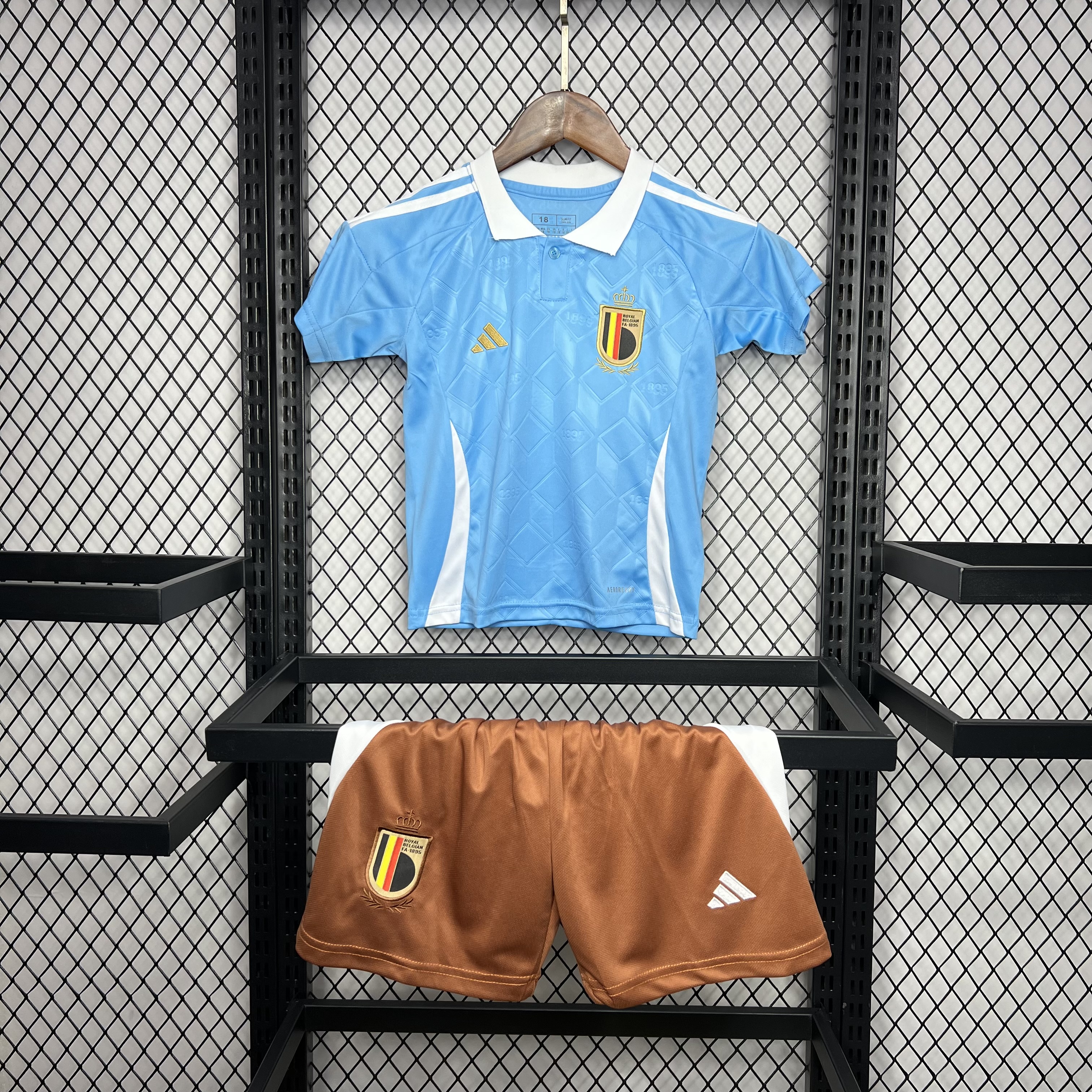 Belgium 2024 Away Kids Kit