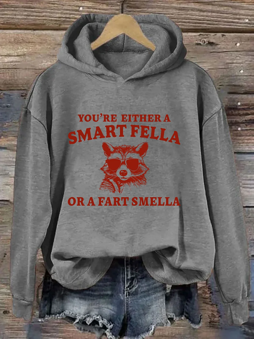 Are You A Smart Fella Or Fart Smella Hoodie