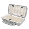Fishing Tackle Storage Box Lure Bait 24 Compartment ABS Plastic Double Layer 