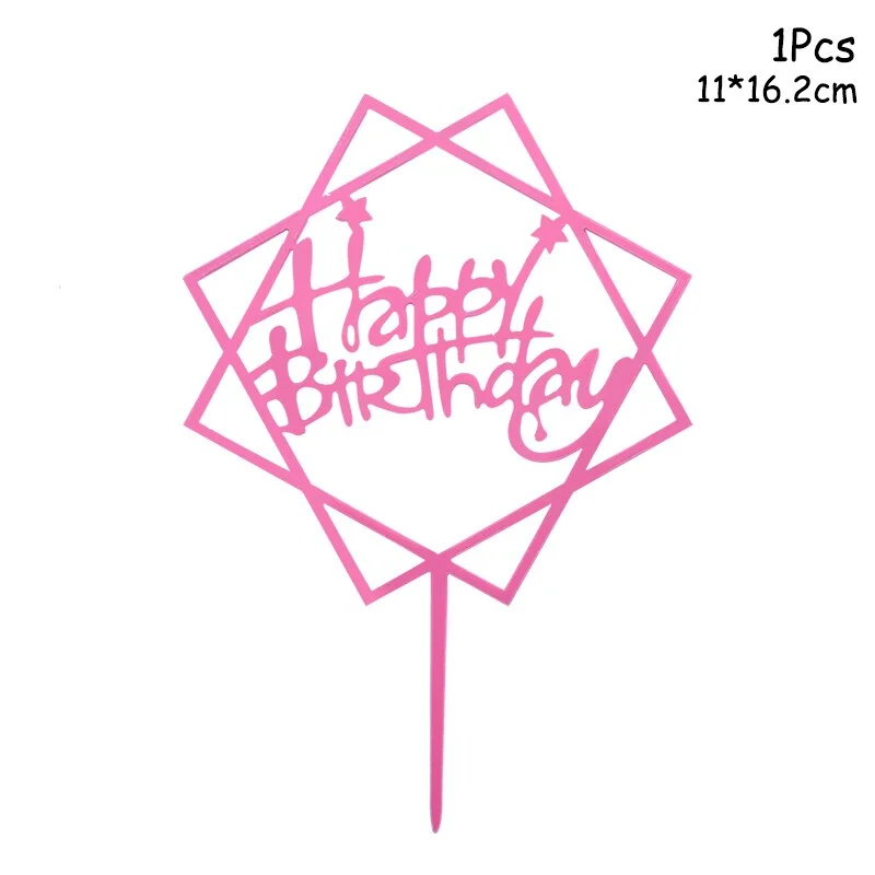 Gold Pink Disposable Tableware Set Paper Plates Cup Napkin Baby 1st Birthday Party Decor Baby Shower Girl Party Supplies Balloon