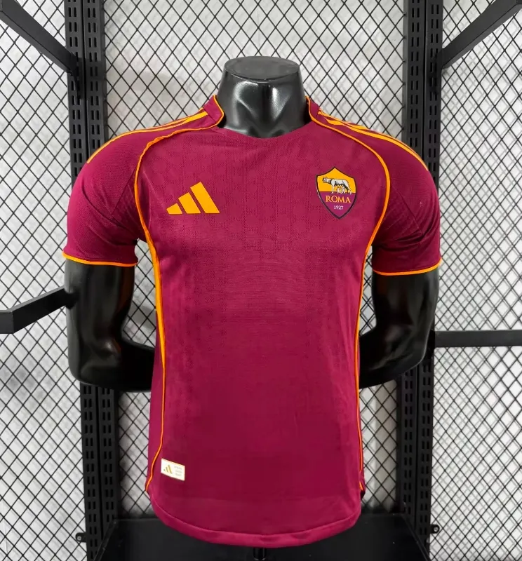2025-26 Roma Home Jersey - Player Edition