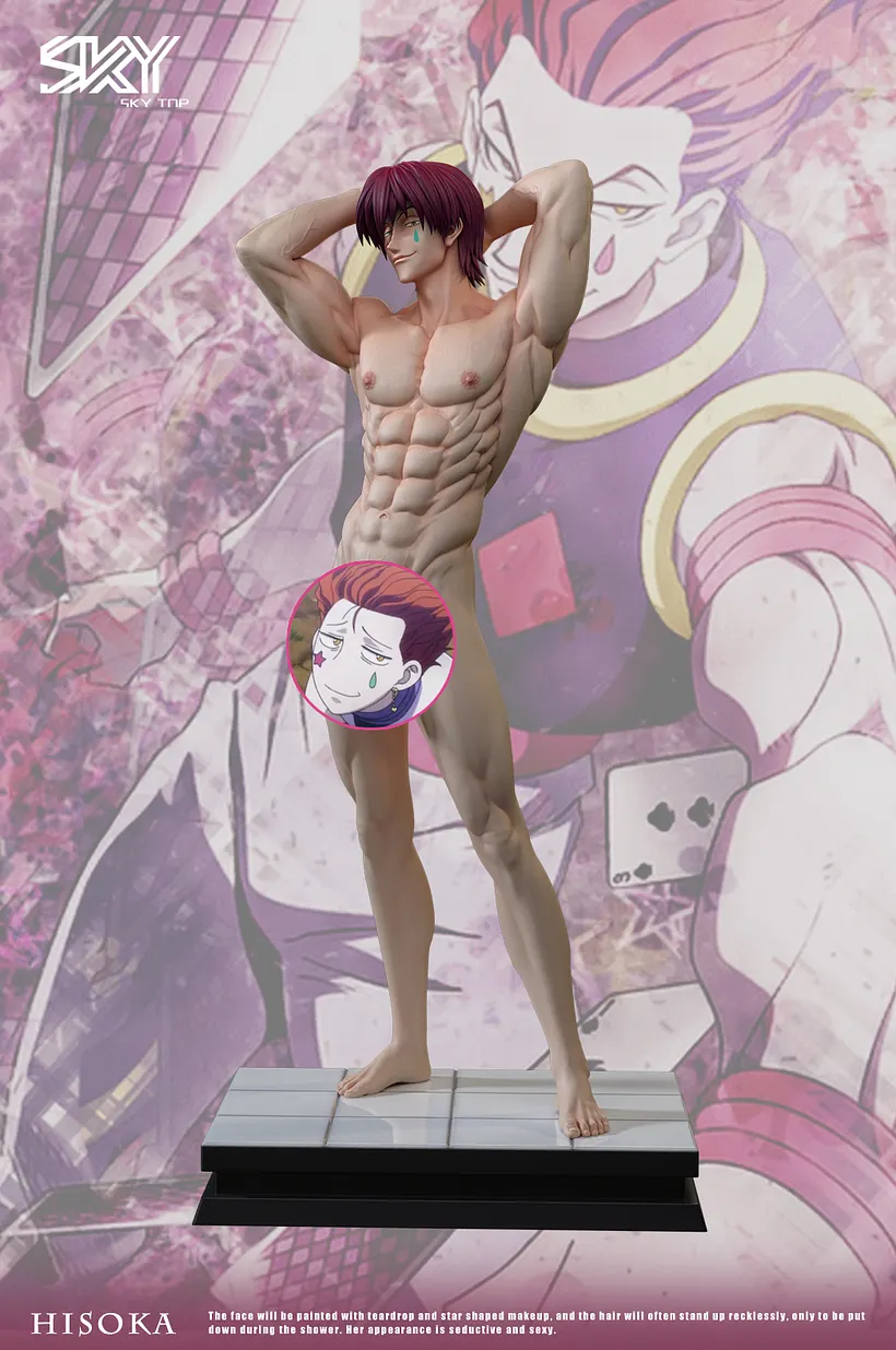 ハンター×ハンター SkyTop-STUDIO ヒソカ＝モロウ フィギュア Sky Top Studio - HUNTERxHUNTER Hisoka 1/6 Statue(GK) (Adult 18+)