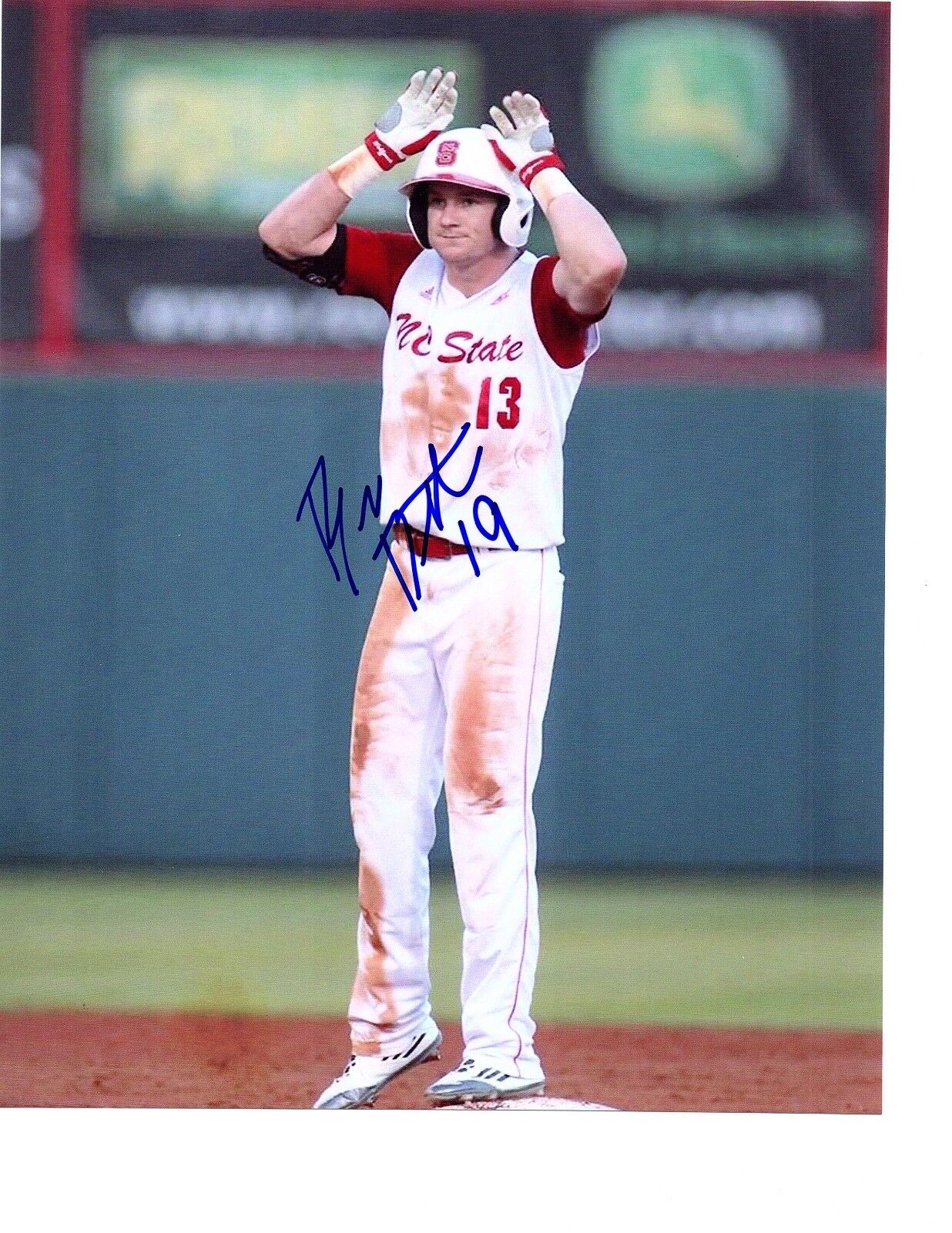 Brock Deatherage NC State baseball Signed 8x10 Photo Poster painting Autographed Detroit Tigers!