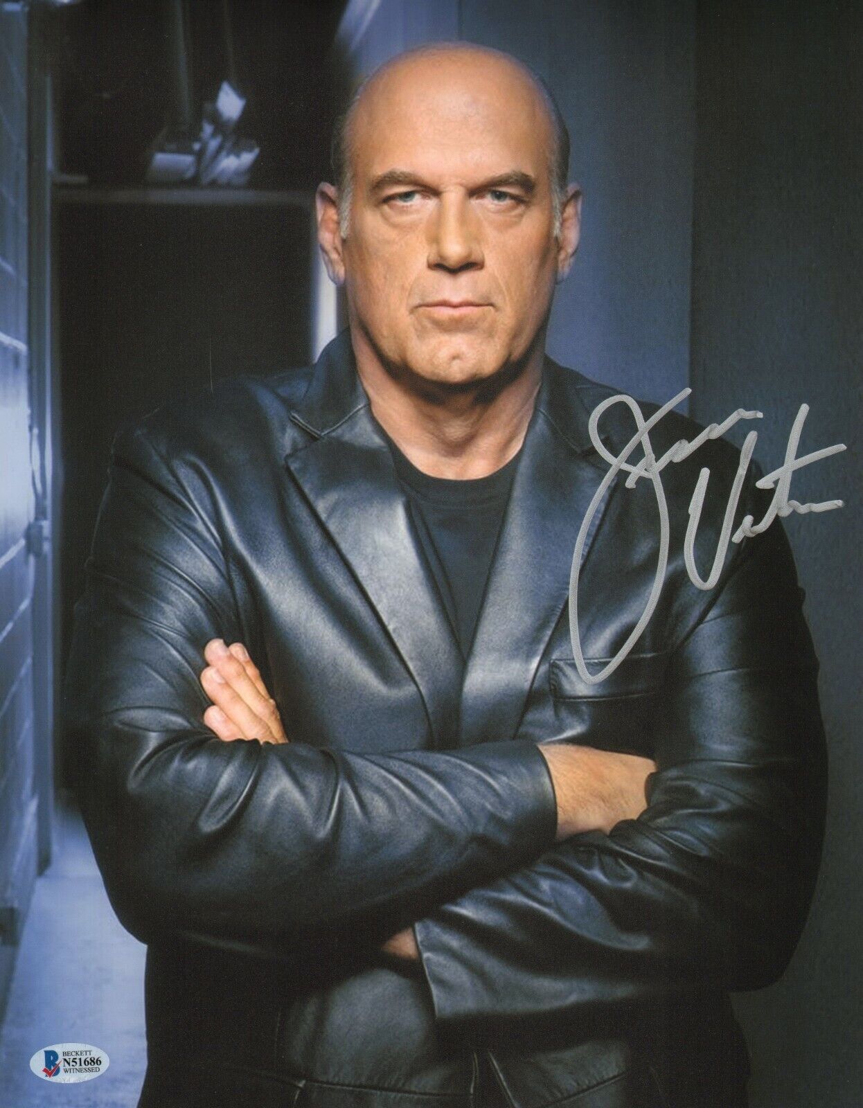 Jesse Ventura Signed 11x14 Photo Poster painting BAS Beckett COA WWE Conspiracy Theory Picture