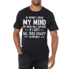 My Mind Printed Men's Short Sleeves T-Shirt