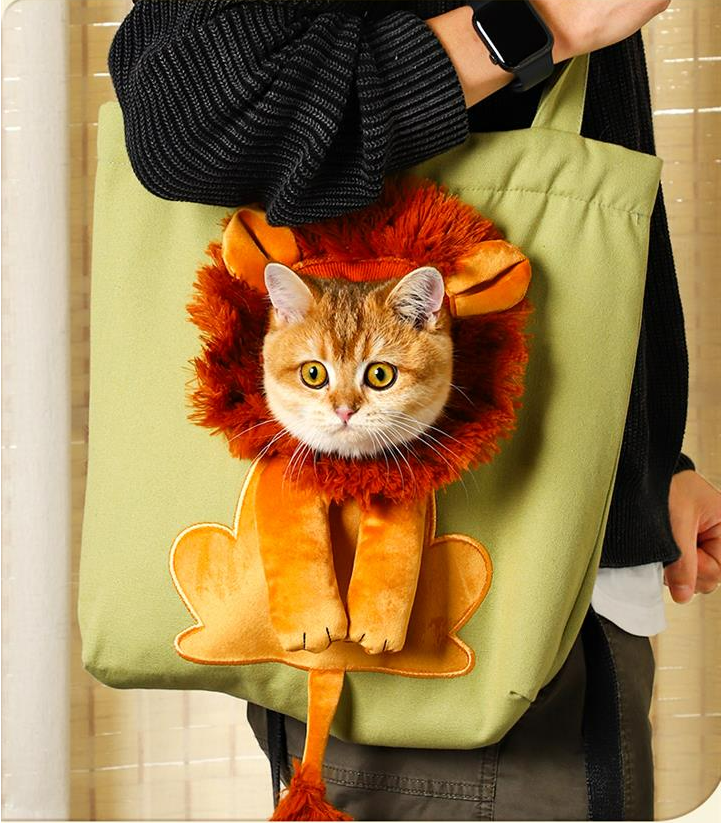 (Last Day Promotion 50% OFF!⚡)Pet Canvas Shoulder Carrying Bag
