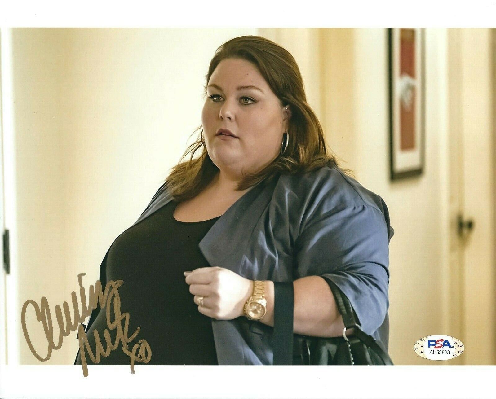 Chrissy Metz Signed 8x10 Photo Poster painting *This Is Us *American Horror Story PSA AH58828