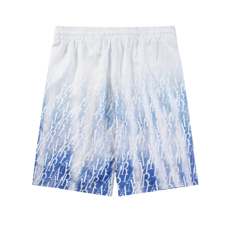 AMIRI 2023 new silk short-sleeved shirt