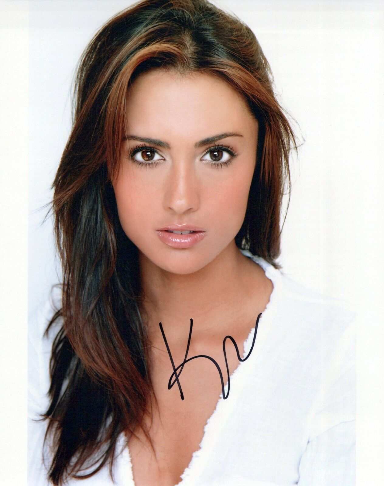 Katie Cleary head shot autographed Photo Poster painting signed 8x10 #3