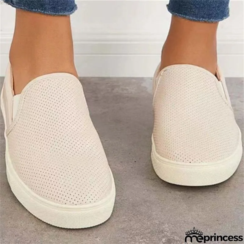 Women's Minimalist Breathable Cozy Slip-on Canvas Loafers