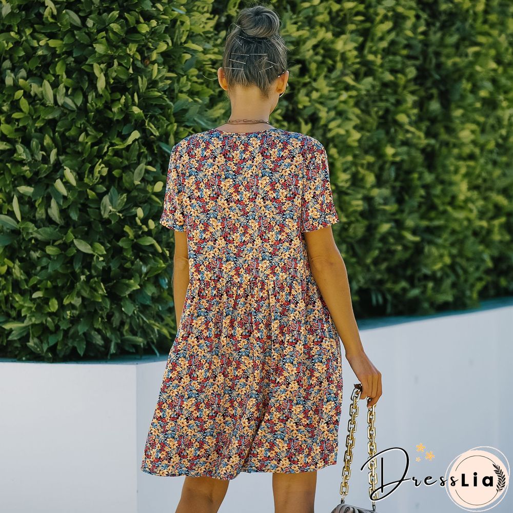 Floral Printed Dress