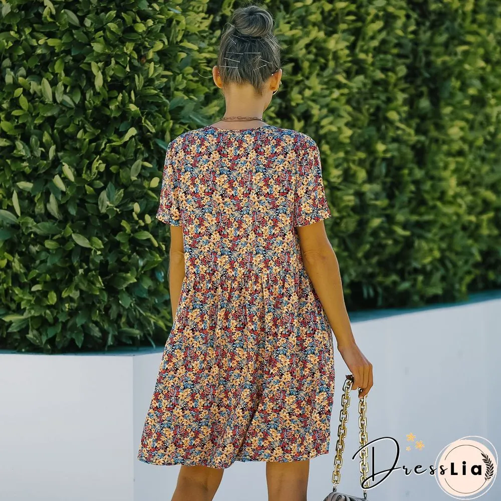 Floral Printed Dress