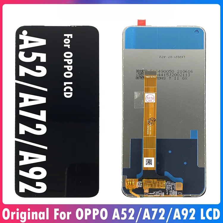 6.5'' Original For Oppo A52 A92 CPH2067 LCD Display Touch Screen Digitizer Assembly Replacement For Oppo Realme A72 4G LCD