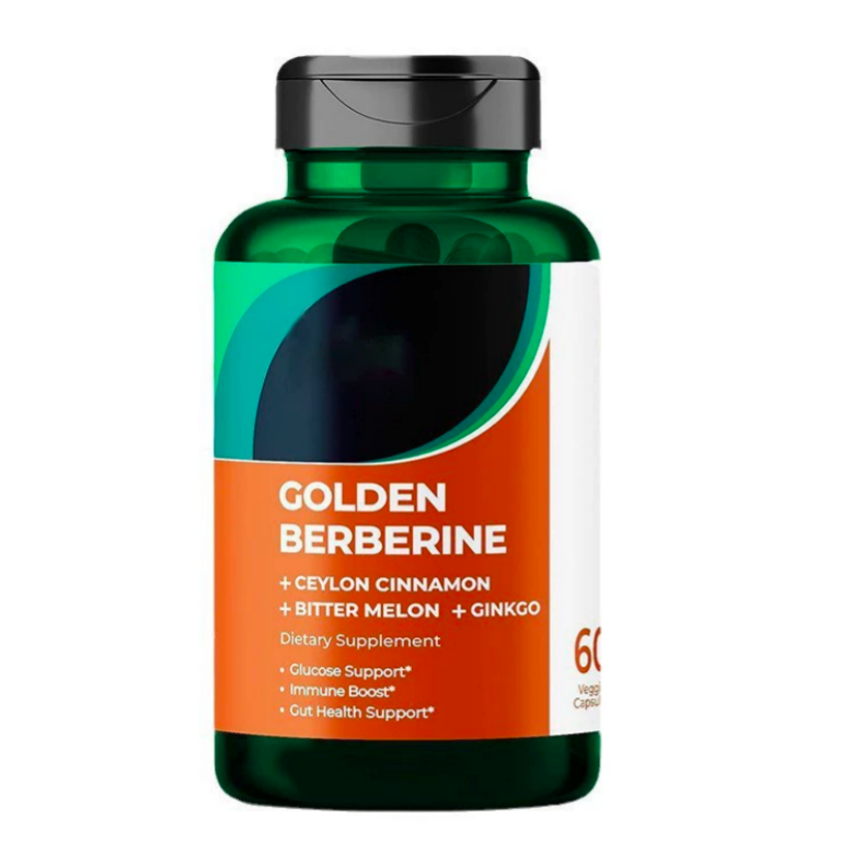 Gold Standard Berberine Supplement - 1500mg with Bitter Melon, Ginkgo Biloba & Ceylon Cinnamon | 60 Vegan Capsules for Glucose Support, Gut Health & Metabolism
