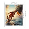 Religion Full 11CT 3 Strands DIY Counted Cross Stitch Kits Needlework Embroidery Kit for Beginners Adults Home Decor