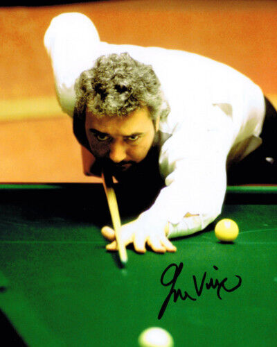 John Virgo HAND SIGNED Autograph Big Break Snooker Legend 10x8 Photo Poster painting AFTAL COA