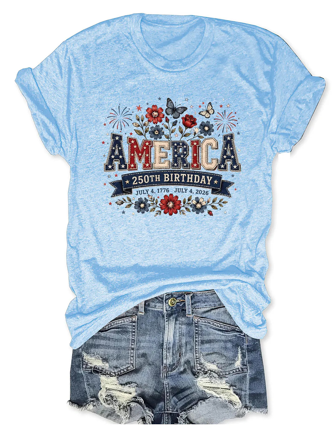 America 250th Birthday T-shirt