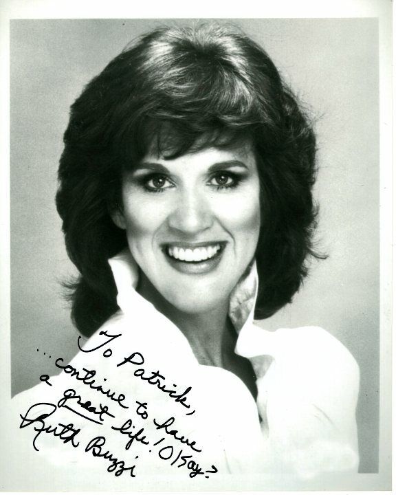 RUTH BUZZI Autographed Signed Photo Poster paintinggraph - To Patrick GREAT CONTENT
