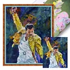(Stamped/Counted) Freddie Mercury - 11CT Cross Stitch 40*50cm/15.75*19.69in