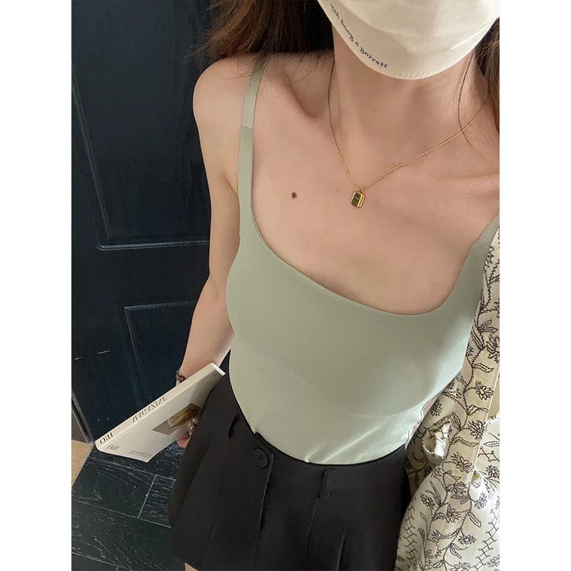 Sdrawing Sdrawing Morning With Chest Pad Temperament Generous Collar Slings Mid-Early Autumn New ZY1464