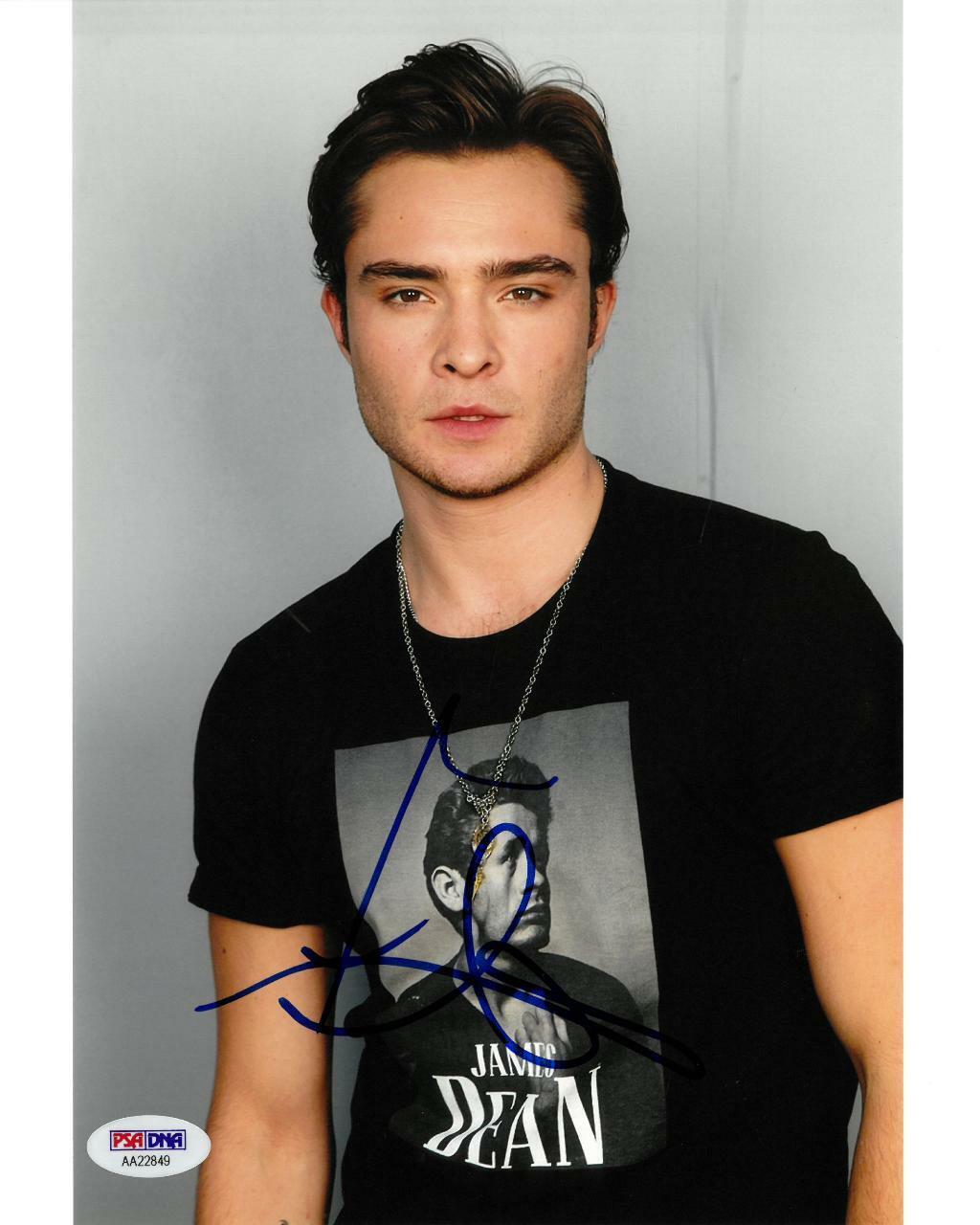 Ed Westwick Signed Authentic Autographed 8x10 Photo Poster painting PSA/DNA #AA22849