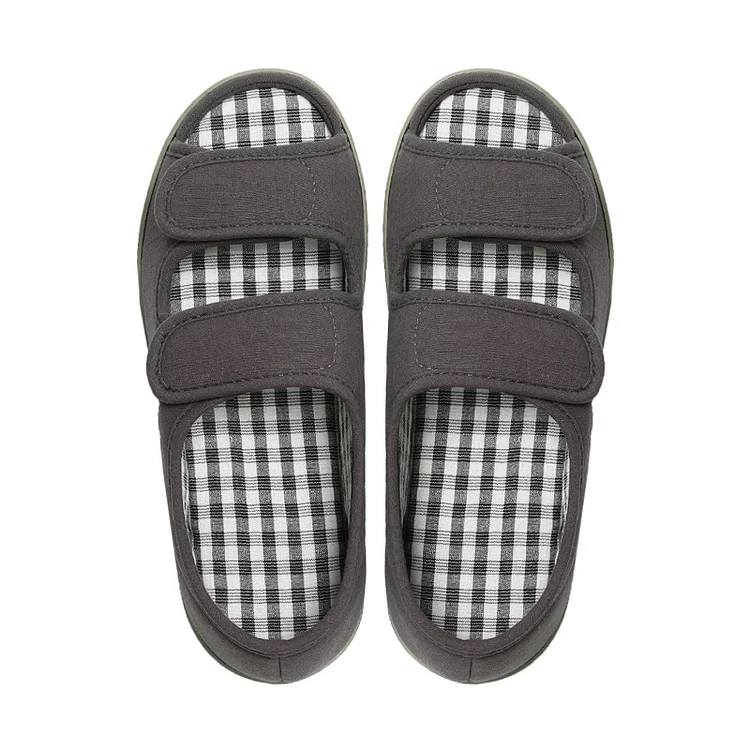 Unisex Fully Adjustable Diabetic Slippers 1688 Stunahome.com