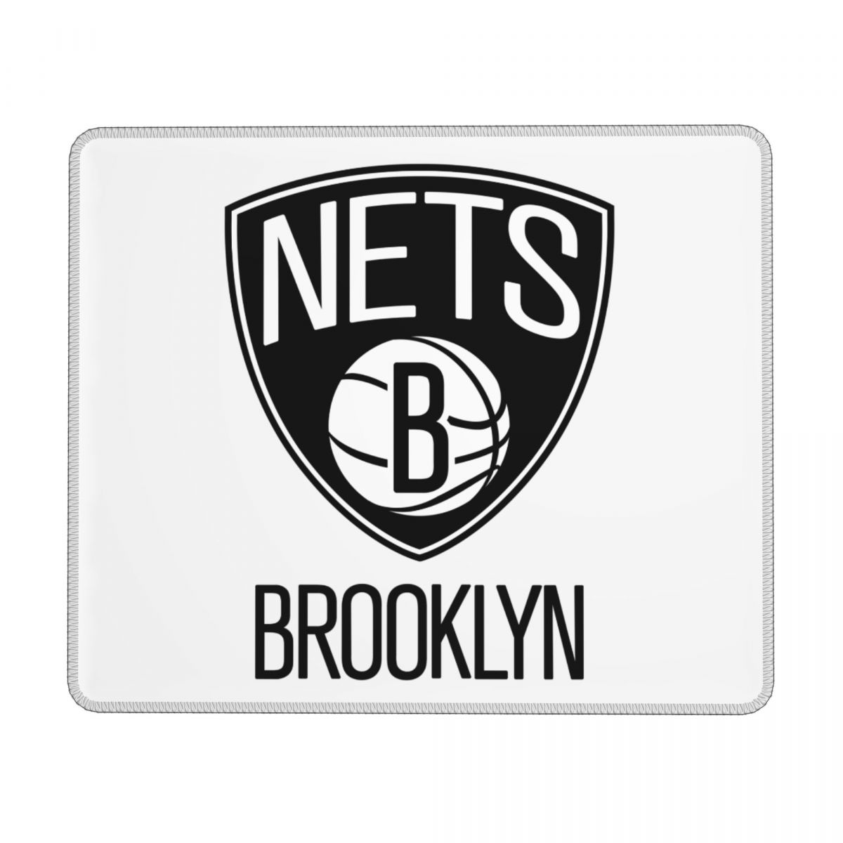 Brooklyn Nets New Logo Square Waterproof Mouse Pad