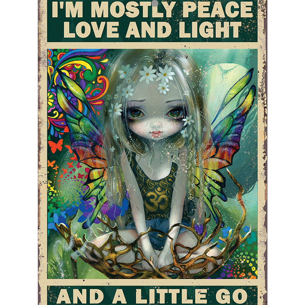 

Big Eyes Doll - Square Drill Diamond Painting - 35*45CM, 501 Original