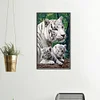 Bead Embroidery - Full Printed 9CT Tigers(35x58 CM)