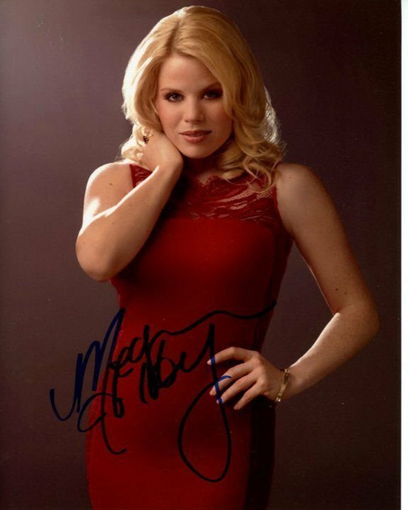 Megan hilty signed autographed smash ivy lynn marilyn monroe Photo Poster painting