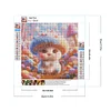 Diamond Painting-DIY Full Round Drill Cartoon Cute Pets