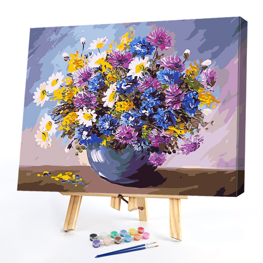 

40*50CM Paint By Numbers-Flowers Pot, 501 Original